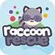 Raccoon Rescue Bubble Shooter